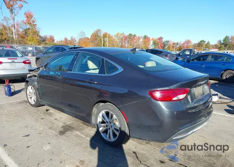 2017 Chrysler 200 Limited Platinum z USA, uszkodzony, nr VIN 1C3CCCAB3HN511758